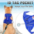 thumbnail image 2 of Arnés para perros BARKBAY No Pull Air Mesh Reflectante, tamaño grande, azul, 2 of 9