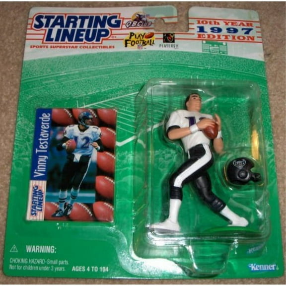 1997 starting lineup football vinny testaverde