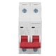 thumbnail image 1 of 2P Miniature Circuit Breaker 6000A Breaking Capacity Small DC Circuit Breaker for Solar PV System DC500V 6A, 1 of 5