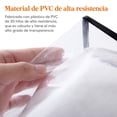 thumbnail image 2 of 4 Piezas Bolsas para Guardar Ropa Transparentes 60L, Bolsas Almacenaje Ropa Plegable de PVC, Cajas Almacenaje con Asas, Organizador Armario Para Mantas, Ropa, Juguetes, Mudanza, Libro, 2 of 9