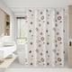 thumbnail image 5 of Cortina de ducha de PEVA, impermeable, con ganchos, moderna cortina divisoria para baño, dormitorio, hotel, fácil de limpiar e instalar, no necesita agujeros., 5 of 6