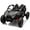 Black, variant on 24V Two-seater Kids Ride On UTV w/Parents Control,20in seat width,400W Super high power,Four-wheel Suspension,Bluetooth,MP3,USB,LED Light,Horn,Rear storage space, for Kids aged 3+.