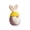 Yellow-YE-home supplies, variant on MORESEC Home Easter Bunny Ear Dwarf Resin Figurine, Gnome Statue for Garden Patio Desktop Home Decor Gift, 4.7x3x2.8 Inch, 1 Piece Decor
