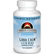 Source Naturals Serene Science Gaba Calm Orange 120 Lozenges