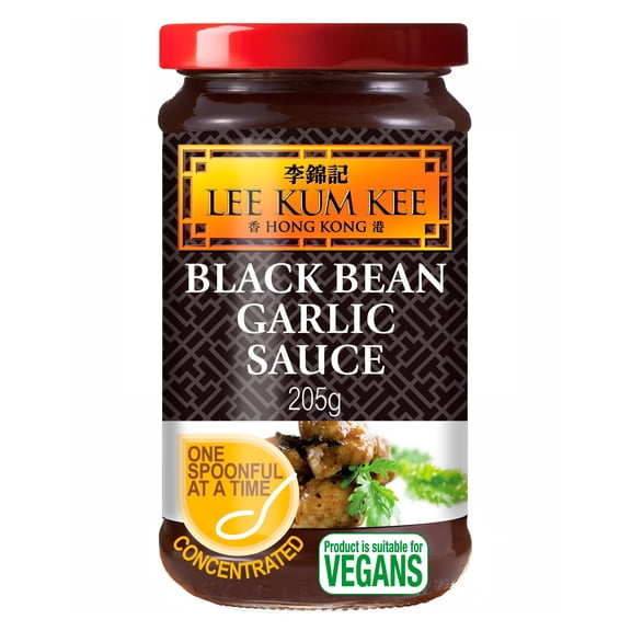Lee Kum Kee Black Bean Garlic Sauce 205G, Imported from Britain