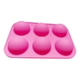 thumbnail image 3 of Toystoory Molde para hornear pudín, media bola en forma de pastel, magdalenas, cubitos de hielo, molde de silicona, herramienta para hornear Herramientas y accesorios para hornear, 3 of 6