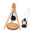 thumbnail image 2 of Juego de Accesorios para Acampar en Casa de Muñecas, Decoración DIY, Lámpara Colgante de Simulación para Casa de Muñecas, Mesa de Arena para Vacacione, 2 of 9