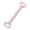 Pink, variant on Yihuala Flexible Pull Rope Silicone Resistance Band with 4 Adjustable Strengths Design For Women's Back And Shoulder Training