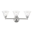 thumbnail image 4 of Livex Lighting - Moreland - 3 Light Bath Vanity In Transitional Style-8.75, 4 of 12