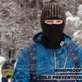 thumbnail image 2 of Winter Balaclava Cycling Ski Mask Windproof Thermal Warm Full Face Mask for Men Women Cold Weather Neck Warmer Hood Scarf for Cycling Hiking, 2 of 9