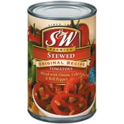 S&W Premium Canned Stewed Tomatoes, 14.5 oz Can