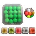 thumbnail image 4 of 16pcs Carp Fishing Floats Beads Foam Floats Ball Floating Bait Ball Bait Floats, 4 of 5