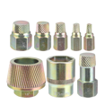 thumbnail image 1 of 1.5 Inch Tub Drain Extractor, 8PCS Pipe Nipple Extractor, Rusted Drain Tub Bathtub Stopper, Strong Grab Plumbing Tools, 1 of 7