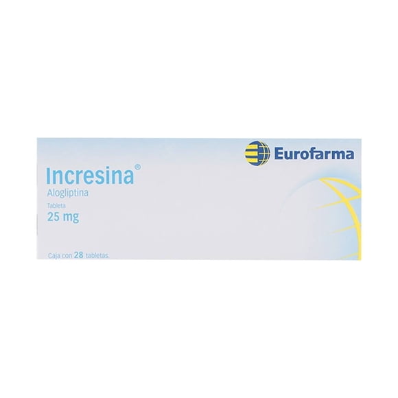 Incresina 25 mg 28 tabletas