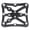 Black, variant on Gieenan Aluminum Alloy Bicycle Pedal Adapter Platform Cycling Clipless for SPD, 3 Color