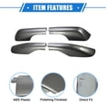 thumbnail image 4 of Unique Bargains 4pcs Car Roof Rack Side Rails End Cover Shell Cap for Lexus LX570 2008-2015 Durable Plastic Gray, 4 of 7