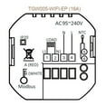 thumbnail image 2 of Smart Thermostat For Gas Boiler, Heating Room Wired Temperature Regulator Controller Home Backlight Touch Screen ,Upgrade Function, 2 of 6