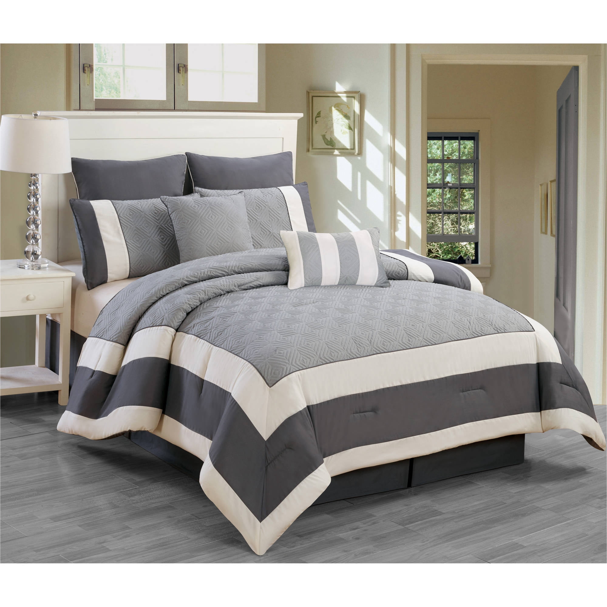 Spain Oversized & Overfilled 8 Piece Comforter Set