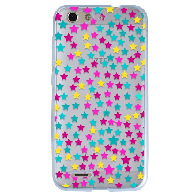 Funda Antigolpes InstaCase para ZTE Blade V6 Estrellas de Colores