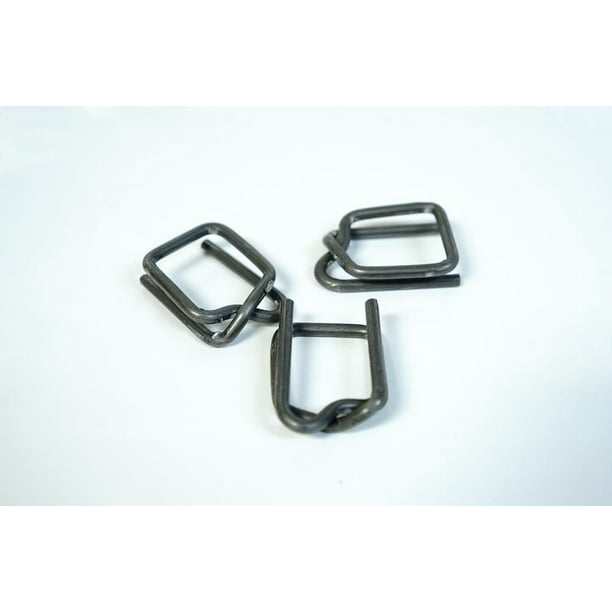Download 3/4" Self-Locking Metal Buckle for Shrink Wrap Strapping ...