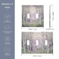 thumbnail image 2 of Yayeee Toggle Light Switch Wall Plate 2-Gang 4.56"x4.48" Decorative Outlet Cover, Purple Deer, 2 of 7