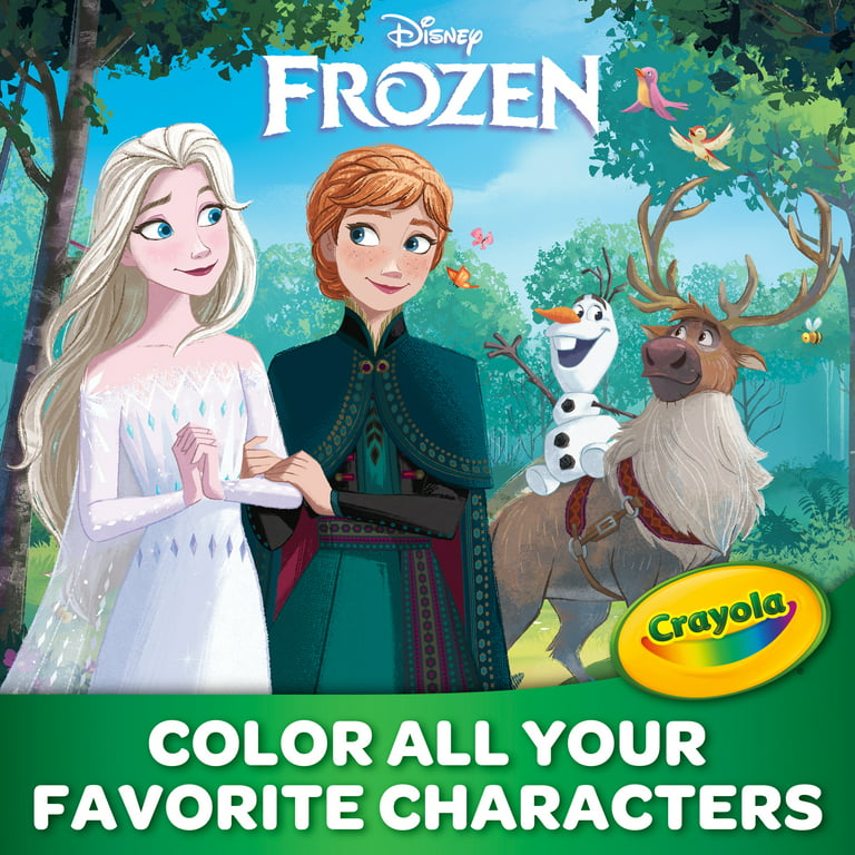 Crayola 18 Sheet 13 x 19.5 Giant Disney Frozen Coloring Book