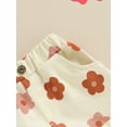 thumbnail image 6 of FEORJGP Kids Toddler Girls Denim Shorts 6M 12M 18M 2T 3T 4T Infant Baby Summer Elastic Waist Shorts Strawberry Floral Print Jean Shorts with Pockets Ln Cute Casual Clothes for Daily Vacation, 6 of 6