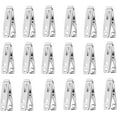 thumbnail image 1 of Durable Stainless Steel Clothespins, Space-Saving Multi-Purpose Clips For Travel Laundry, Smooth Edge Design Ensures No Fabric Damage, 1 of 5