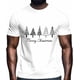 thumbnail image 2 of Mens T Shirts Merry Christmas Tree Abstract Lines Short Sleeve Casual Men's Tee Tops Graphic T-Shirts for Teen Boys/Men, 2 of 8