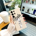 thumbnail image 3 of Protección de moda: Funda de teléfono plateada de doble capa esmerilada con ilustración de moda para iPhone 15 Pro Max 14 13 12 Pro 11, 3 of 4