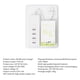 thumbnail image 3 of Estación De Carga Abs De 4 Puertos, Cargador Usb Múltiple Conveniente Para Teléfonos Inteligentes, Banco De Energía, Tableta, Computadora sonducket EL014087-01, 3 of 6