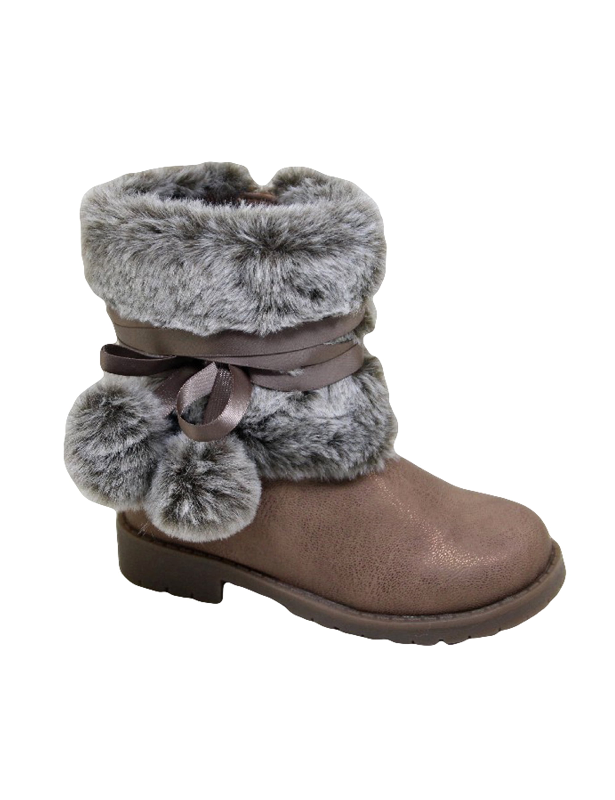 chestnut fur boots