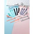 thumbnail image 1 of 4pcs Silicone Straps - Anti-loss Earphone Storage Tape Data Cable Strapping Strap - Creative Cable Organizer - Cable Winder, 1 of 5