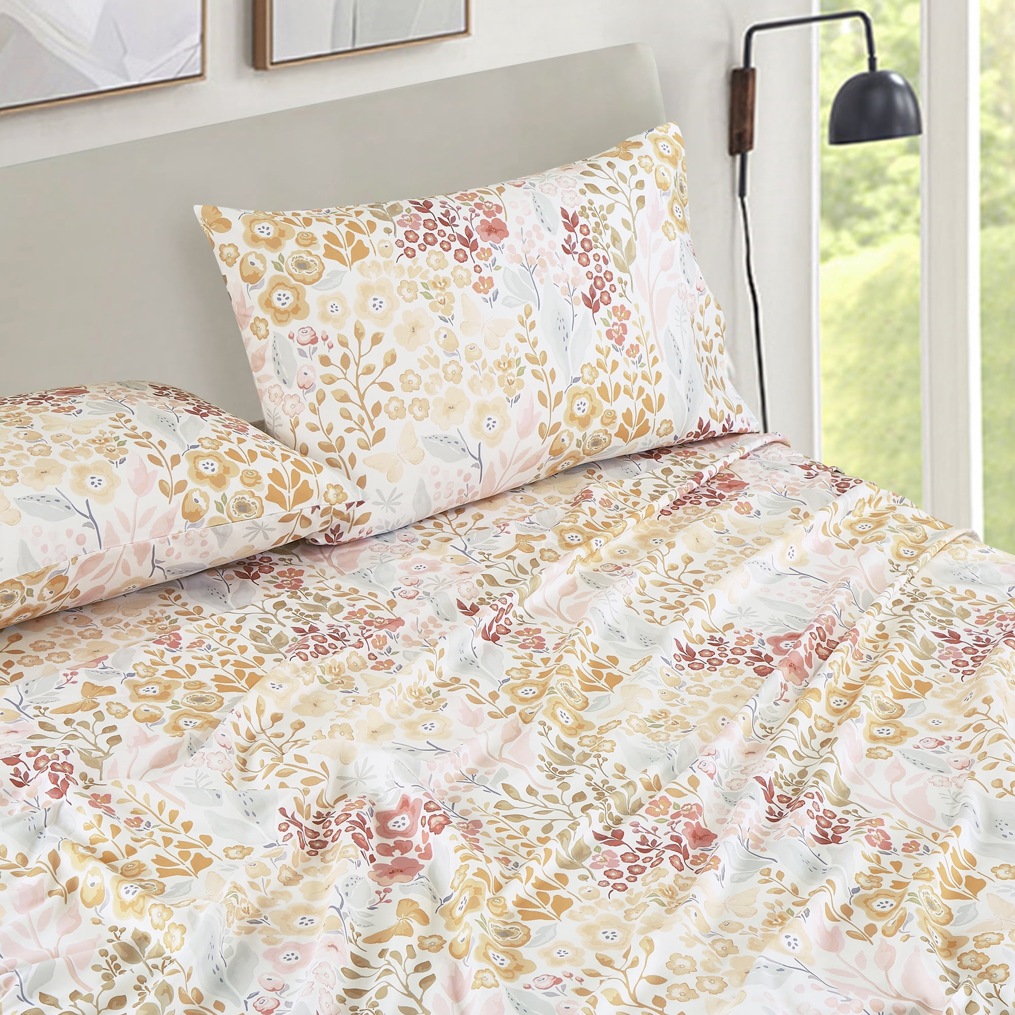 Evjk 3-4 PC Jcrown Sheet Set, Luxury Solid, Breathable Comfort, Full