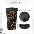thumbnail image 3 of Logiee 2025 New Year New Print Stainless Steel Coffee Tumbler, Travel Coffee Mug, Insulated Coffee Mug with Lid, Spill Proof Coffee Cup, Portable Thermal Mug, 3 of 8