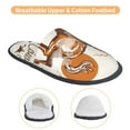 thumbnail image 3 of Balery Cowboy Riding Horse Pantuflas de Casa de Felpa Silenciosas con Diseño Estampado, Zapatillas Cómodas Antideslizantes de Algodón para Interior-Large, 3 of 8