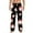 a-Black, variant on Women's Unisex Adults Christmas Comfy Stretch Cartoon Santa Print Pajama Pants Palazzo Wide Leg Lounge Pant Holiday PJs, Size 2XL