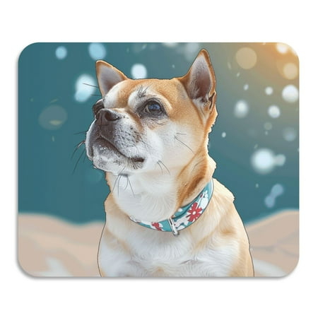 

ALAZA Dish Drying Mat for Kitchen Dog on Beach Counter Absorbent Draining Pad 15.7 x11.8