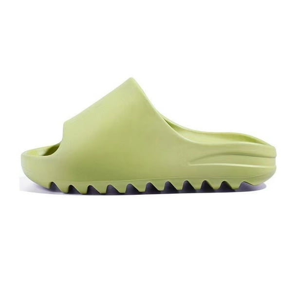 Moda Europea Y Americana Nuevos Zapatos De Suela Gruesa De Coco Para Amantes De La Boca De Pez Zapatillas De Interior
