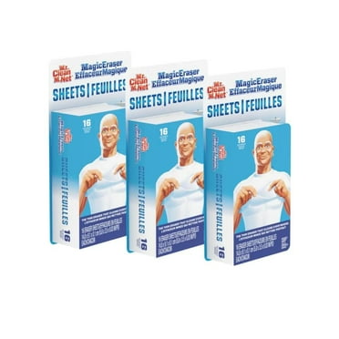 Thin Sheets Magic Eraser Scouring Sponge (16-Count) (3-Pack)