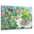 thumbnail image 2 of Epic Art 'Bunny with Towee' by Carissa Luminess, Acrylic Glass Wall Art, 36"x24", 2 of 8