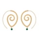 thumbnail image 1 of Sonducket Pendientes Oreja Cuelga Joyería exagerada Oro Plata Aro Pendiente Fiesta Boda Banquete Par Ropa, zapatos y accesorios Miscelánea Oro Sonducket AP010226-02, 1 of 6
