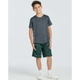 thumbnail image 6 of Real Essentials 5 Pack: Boys' Athletic Basketball Shorts with Pockets - Youth Activewear (Ages 4-18), 6 of 7