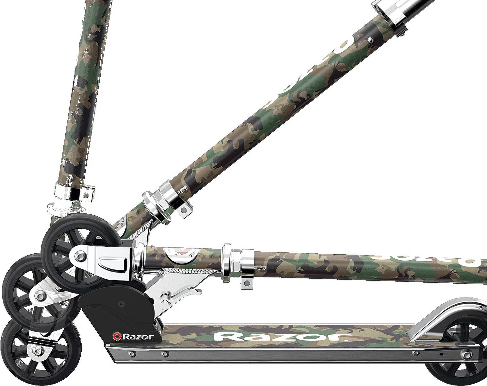 Razor A Kick Scooter  Special Edition Dino Camo Graphic, Aluminum, Foldable, for Child Ages 5+  (图3) Razor A Kick Scooter  Special Edition Dino Camo Graphic, Aluminum, Foldable, for Child Ages 5+  (图3)