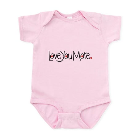 

CafePress - Love You More Body Suit - Baby Light Bodysuit