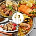 thumbnail image 4 of Juego de cubiertos dorados de 24 piezas, juego de cubiertos para 6, juego de cubiertos de acero inoxidable, incluye cucharas, tenedores y cuchillos, cubiertos de cocina para el hogar, la oficina, el, 4 of 5