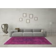 thumbnail image 3 of Ahgly Company Indoor Rectangle Abstract Pink Modern Area Rugs, 7' x 10', 3 of 4