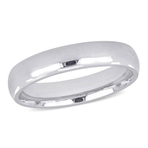 Everly Men's 14k White Gold Wedding Ring