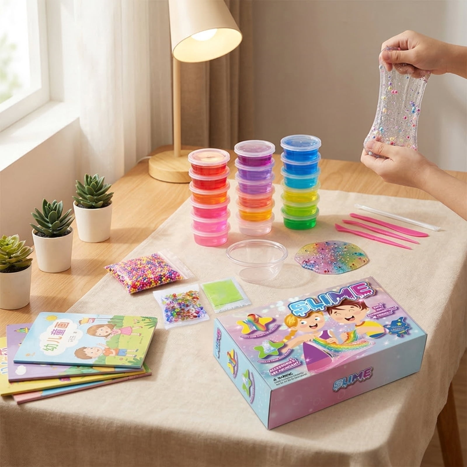 Modeling Material Kit for Girls Modeling Material Kit for Boys 11X7X2 in Complete Modeling Material Making Kit for Student, Craft Supplies for Student for Birthdays and Creative