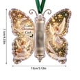 thumbnail image 3 of Christmas Cash Gift Ornament,Acrylic Butterfly Christmas Money Holder for Cash,Funny Hanging Xmas Tree Hanging Decoration for Gift Card, 3 of 7